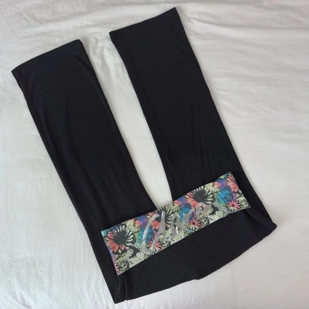 Aero 2000s Flare Fold over leggings